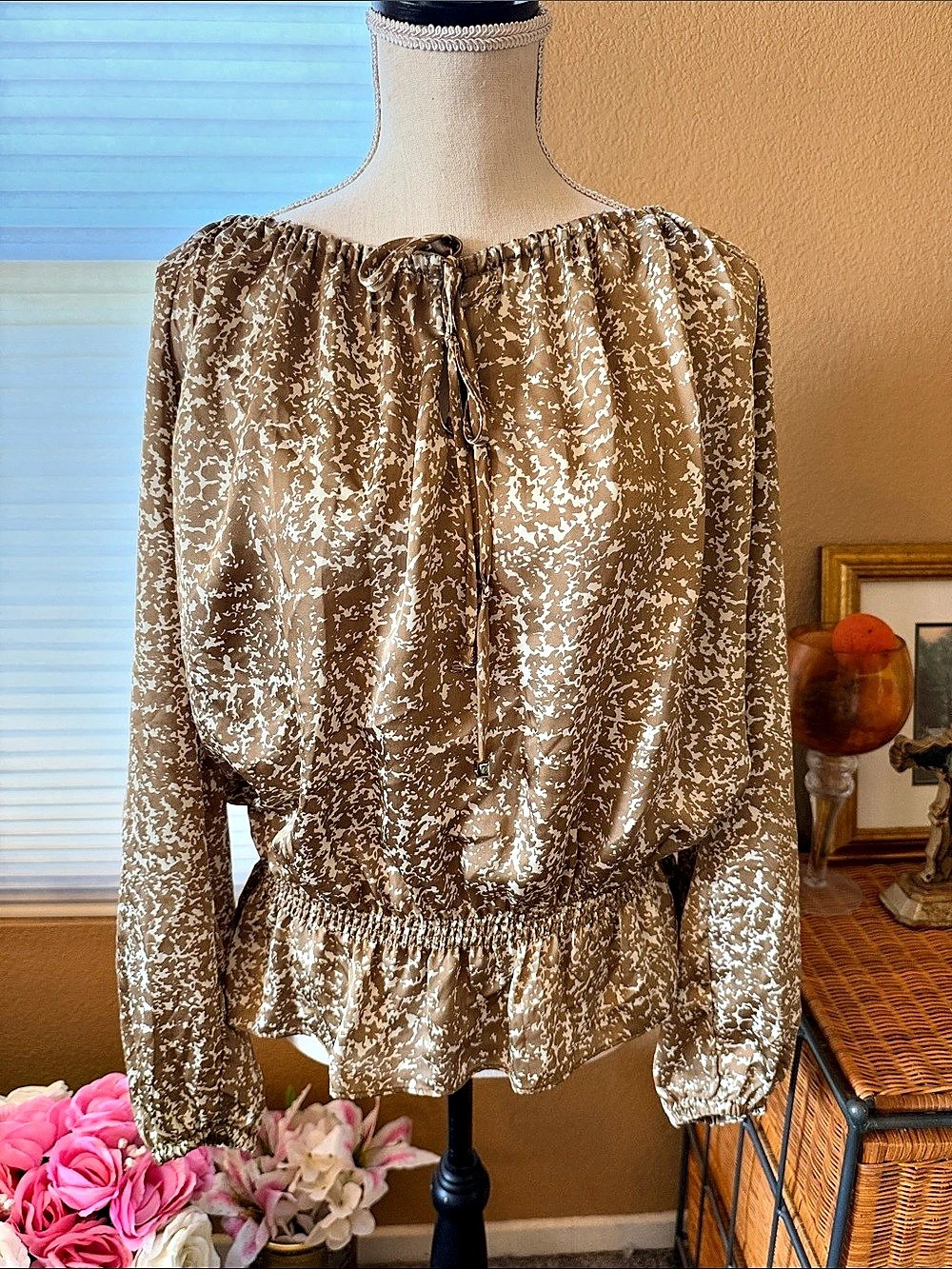 Michael Kors Ruched Blouse